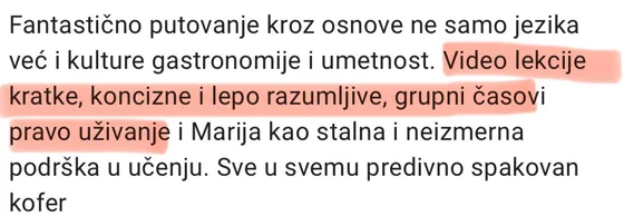 Utisak o kratkim i razumljivim video-lekcijama