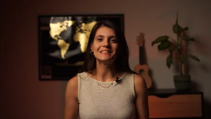 Marija drži trening Spakuj se za Italiju